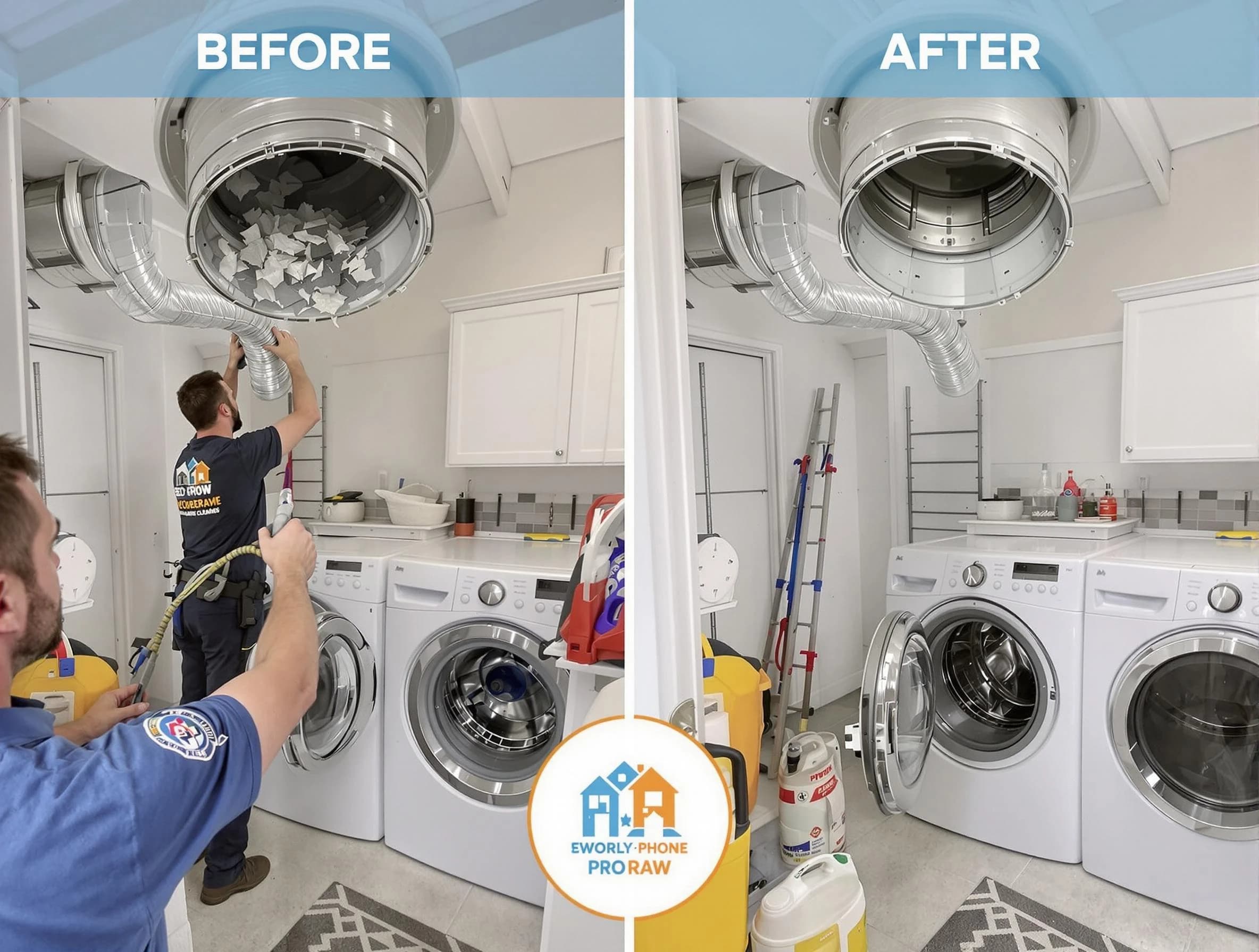 Residential dryer vent cleaning by Sandy Dryer Vent Cleaning in Sandy