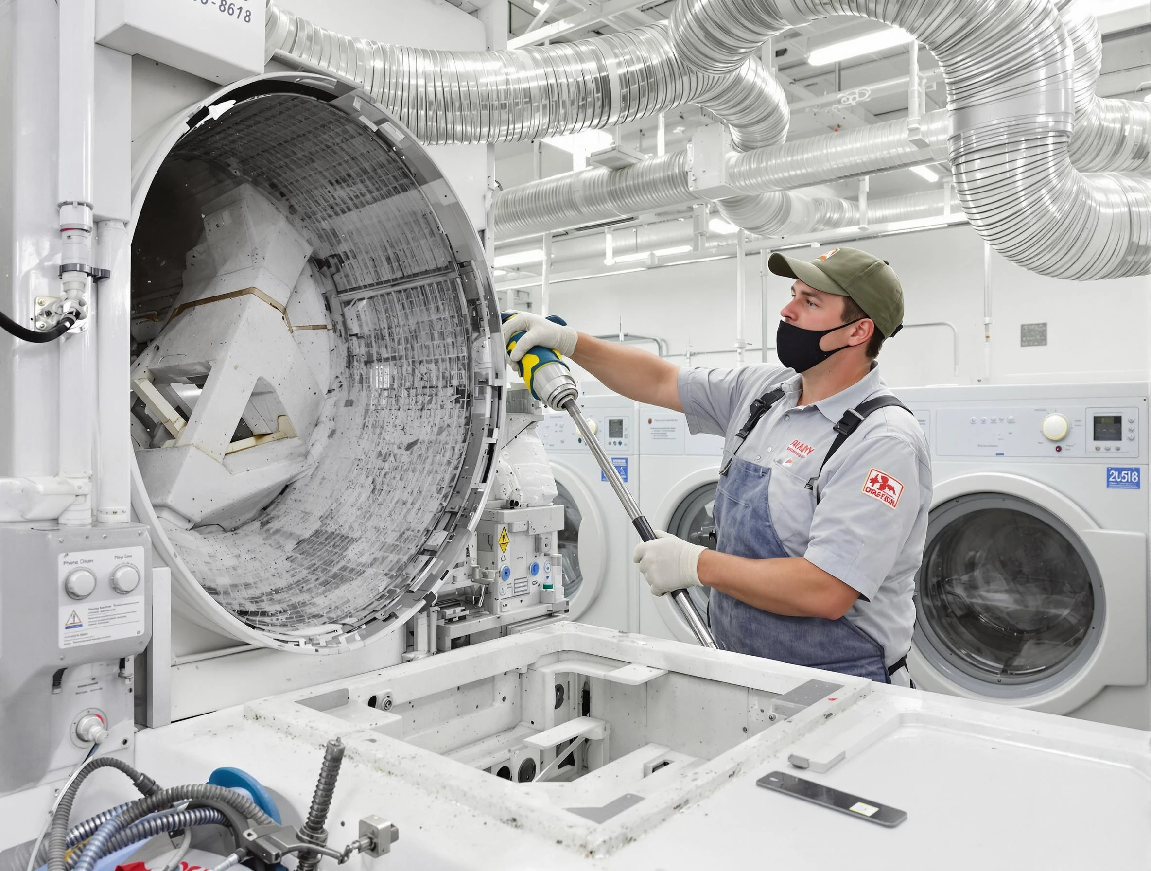 Commercial Dryer Vent Cleaning in Sandy